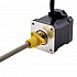 NEMA 17 Harici Acme Lineer Adım Motoru 2.5A 48mm Yığın Vida Bağlantısı 1.27mm (0.05") Bağlantı Uzunluğu 150mm