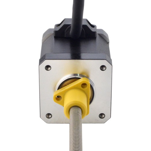 NEMA 17 Harici Acme Lineer Adım Motoru 2.5A 48mm Yığın Vida Bağlantısı 2.54mm (0.1") Bağlantı Uzunluğu 150mm