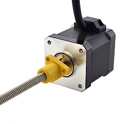 NEMA 17 Harici Acme Lineer Adım Motoru 2.5A 48mm Yığın Vida Bağlantısı 6.35mm (0.25") Bağlantı Uzunluğu 150mm