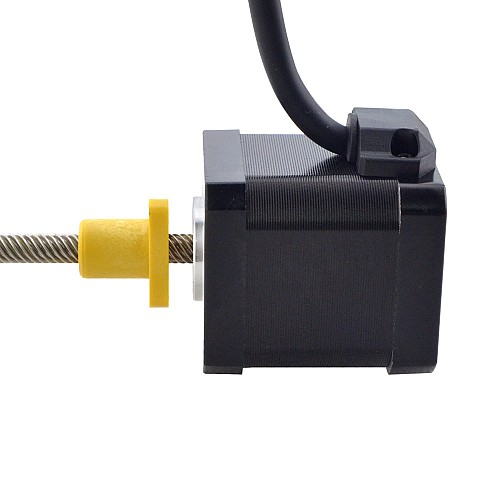 NEMA 17 Harici Acme Lineer Adım Motoru 2.5A 48mm Yığın Vida Bağlantısı 12.7mm (0.5") Bağlantı Uzunluğu 150mm NEMA 17 Harici Acme Lineer Adım Motoru 2.5A 48mm Yığın Vida Bağlantısı 12.7mm (0.5") Bağlantı Uzunluğu 150mm