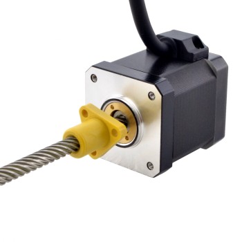CN Satışta - NEMA 17 Harici Acme Lineer Adım Motoru 2.5A 48mm Yığın Vida Bağlantısı 25.4mm (1") Bağlantı Uzunluğu 150mm
