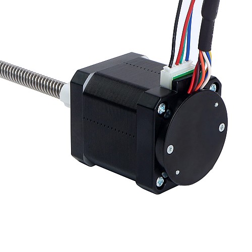 NEMA 17 Harici Trapezoidal Doğrusal Adım Motoru 1.68A 48mm Yığın Manyetik Kodlayıcı 1000PPR(4000CPR) NEMA 17 Harici Trapezoidal Doğrusal Adım Motoru 1.68A 48mm Yığın Manyetik Kodlayıcı 1000PPR(4000CPR)