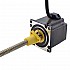 NEMA 23 Harici Acme Lineer Adım Motoru 3.0A 56mm Yığın Vida Bağlantısı 2.54mm (0.1") Bağlantı Uzunluğu 200mm