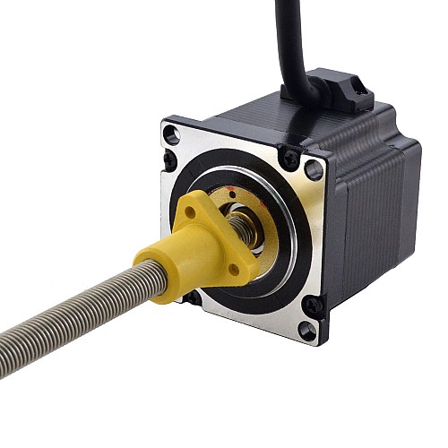 NEMA 23 Harici Acme Lineer Adım Motoru 3.0A 56mm Yığın Vida Bağlantısı 5.08mm (0.2") Bağlantı Uzunluğu 200mm NEMA 23 Harici Acme Lineer Adım Motoru 3.0A 56mm Yığın Vida Bağlantısı 5.08mm (0.2") Bağlantı Uzunluğu 200mm