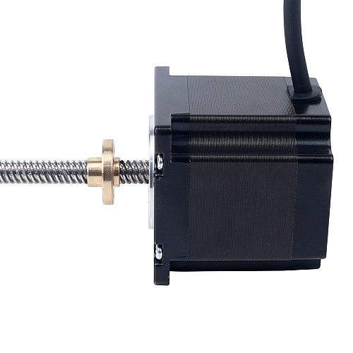 Nema 23 Harici 56mm Yığın 3.0A Kablo 8mm(0.31496") Uzunluk 150mm Nema 23 Harici 56mm Yığın 3.0A Kablo 8mm(0.31496") Uzunluk 150mm