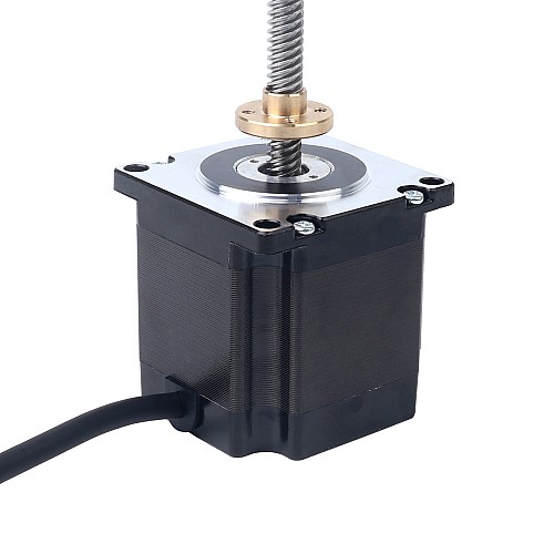 Nema 23 Harici 56mm Yığın 3.0A Kablo 8mm(0.31496") Uzunluk 150mm Nema 23 Harici 56mm Yığın 3.0A Kablo 8mm(0.31496") Uzunluk 150mm