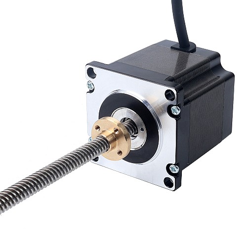 Nema 23 Harici 56mm Yığın 3.0A Kablo 8mm(0.31496") Uzunluk 150mm