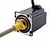 CN Satışta - NEMA 23 Harici Acme Lineer Adım Motoru 4.0A 76mm Yığın Vidalı Kablo 5.08mm (0.2") Kablo Uzunluğu 200mm