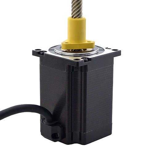 NEMA 23 Harici Acme Lineer Adım Motoru 4.0A 76mm Yığın Vida Bağlantısı 25,4mm (1") Bağlantı Uzunluğu 200mm NEMA 23 Harici Acme Lineer Adım Motoru 4.0A 76mm Yığın Vida Bağlantısı 25,4mm (1") Bağlantı Uzunluğu 200mm
