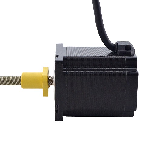 NEMA 24 Harici Acme Lineer Adım Motoru 5.0A 75mm Yığın Vida Bağlantısı 5.08mm (0.2") Bağlantı Uzunluğu 200mm NEMA 24 Harici Acme Lineer Adım Motoru 5.0A 75mm Yığın Vida Bağlantısı 5.08mm (0.2") Bağlantı Uzunluğu 200mm