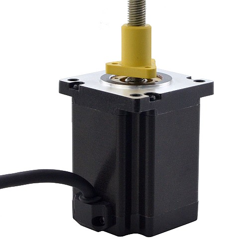 NEMA 24 Harici Acme Lineer Adım Motoru 5.0A 75mm Yığın Vida Bağlantısı 5.08mm (0.2") Bağlantı Uzunluğu 200mm NEMA 24 Harici Acme Lineer Adım Motoru 5.0A 75mm Yığın Vida Bağlantısı 5.08mm (0.2") Bağlantı Uzunluğu 200mm