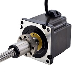 NEMA 34 Harici Bilyalı Vidalı Lineer Adım Motoru 4,5 Nm (637,25 oz.in) 5,5 A 76 mm Kablo 10 mm (0,3937") Kablo Uzunluğu 200 mm