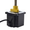 NEMA 34 Harici Acme Lineer Adım Motoru 5.5A 76mm Yığın Vida Bağlantısı 6.35mm (0.25") Bağlantı Uzunluğu 200mm