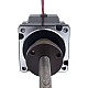 NEMA 34 Harici Acme Lineer Adım Motoru 5.5A 76mm Yığın Vida Bağlantısı 6.35mm (0.25") Bağlantı Uzunluğu 250mm