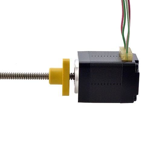 NEMA 8 Harici Trapezoidal Doğrusal Adım Motoru 0,5A 30mm Yığın Vida Bağlantısı 2mm (0,07874") Bağlantı Uzunluğu 100mm NEMA 8 Harici Trapezoidal Doğrusal Adım Motoru 0,5A 30mm Yığın Vida Bağlantısı 2mm (0,07874") Bağlantı Uzunluğu 100mm