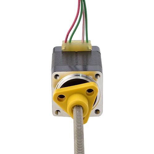NEMA 8 Harici Trapezoidal Doğrusal Adım Motoru 0,5A 30mm Yığın Vida Bağlantısı 2mm (0,07874") Bağlantı Uzunluğu 100mm NEMA 8 Harici Trapezoidal Doğrusal Adım Motoru 0,5A 30mm Yığın Vida Bağlantısı 2mm (0,07874") Bağlantı Uzunluğu 100mm