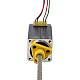 NEMA 8 Harici Trapezoidal Doğrusal Adım Motoru 0,5A 38,2 mm StackScrew Kablo 4 mm (0,1575") Kablo Uzunluğu 100 mm