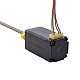 NEMA 8 Harici Trapezoidal Doğrusal Adım Motoru 0,5A 38,2 mm Yığın Vida Bağlantısı 1 mm (0,03937") Bağlantı Uzunluğu 100 mm