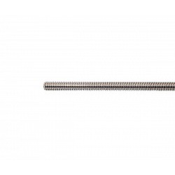 155 mm 11 mm Çap 2 mm Adımlı Trapez Vida 15 mm M6 Dişli Başlı