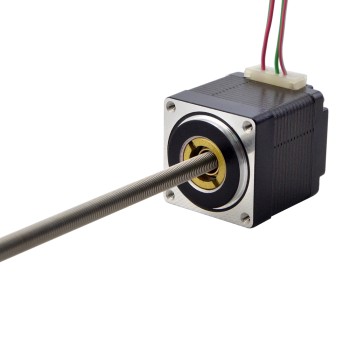 Nema 11 32,2 mm'lik esaretsiz yığın 0,42 A kablo 0,635 mm (0,025") uzunluk 150 mm