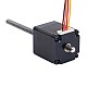 Nema 11 34 mm Yığın 0,75 A Kablo 2 mm (0,07874") Uzunluk 100 mm