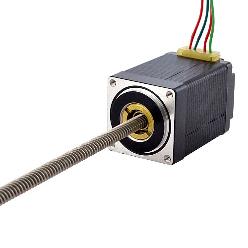 CN Satışta - NEMA 11 Sabit Olmayan Acme Lineer Adım Motoru 1.0A 46mm Yığın Vida Bağlantısı 5.08mm (0.2") Bağlantı Uzunluğu 200mm CN Satışta - NEMA 11 Sabit Olmayan Acme Lineer Adım Motoru 1.0A 46mm Yığın Vida Bağlantısı 5.08mm (0.2") Bağlantı Uzunluğu 200mm