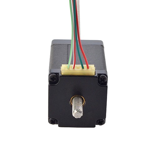 CN Satışta - NEMA 11 Sabit Olmayan Acme Lineer Adım Motoru 1.0A 46mm Yığın Vida Bağlantısı 10.16mm (0.4") Bağlantı Uzunluğu 200mm CN Satışta - NEMA 11 Sabit Olmayan Acme Lineer Adım Motoru 1.0A 46mm Yığın Vida Bağlantısı 10.16mm (0.4") Bağlantı Uzunluğu 200mm