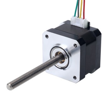 Nema 17 34 mm Yığın 0,4 A Kablo 2 mm (0,07874") Uzunluk 100 mm