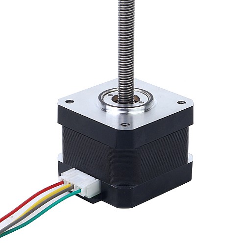 Nema 17 34 mm Yığın 0,4 A Kablo 2 mm (0,07874") Uzunluk 100 mm Nema 17 34 mm Yığın 0,4 A Kablo 2 mm (0,07874") Uzunluk 100 mm