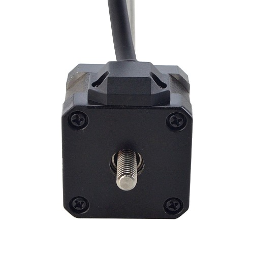 NEMA 17 Sabit Olmayan Acme Lineer Adım Motoru 1,5A 34mm Yığın Vida Bağlantısı 1,27mm (0,05") Bağlantı Uzunluğu 200mm