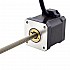 NEMA 17 Sabit Olmayan Acme Lineer Adım Motoru 2,5A 48mm Yığın Vida Bağlantısı 1,27mm (0,05") Bağlantı Uzunluğu 200mm