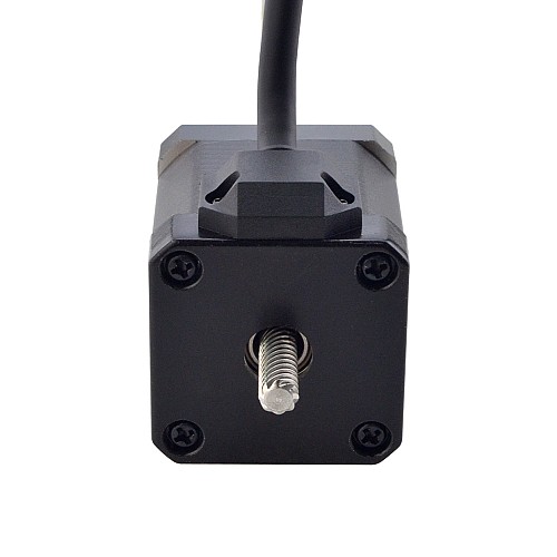 NEMA 17 Sabit Olmayan Acme Lineer Adım Motoru 2,5A 48mm Yığın Vida Bağlantısı 12,7mm (0,5") Bağlantı Uzunluğu 200mm