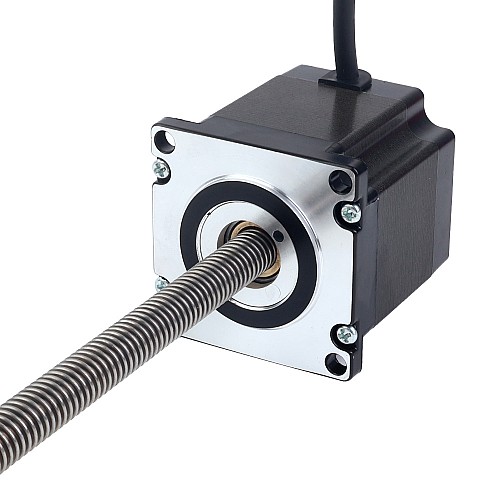 Nema 23 56 mm'lik 2.0 A'lık Bağlayıcı Olmayan Kablo 2 mm (0.07874") Uzunluk 355 mm