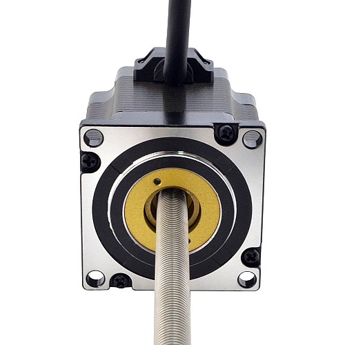 NEMA 23 Sabit Olmayan Acme Lineer Adım Motoru 3.0A 56mm Yığın Vida Bağlantısı 1.27mm (0.05") Bağlantı Uzunluğu 250mm
