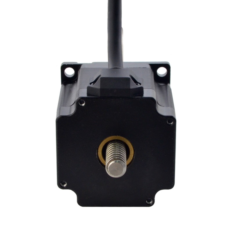 NEMA 23 Sabit Olmayan Acme Doğrusal Adım Motoru 3.0A 56mm Yığın Vida Bağlantısı 2.54mm (0.1") Bağlantı Uzunluğu 250mm