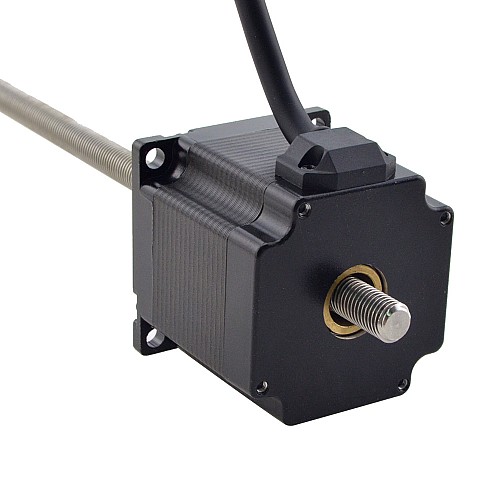 NEMA 23 Sabit Olmayan Acme Lineer Adım Motoru 3.0A 56mm Yığın Vida Bağlantısı 5.08mm (0.2") Bağlantı Uzunluğu 250mm NEMA 23 Sabit Olmayan Acme Lineer Adım Motoru 3.0A 56mm Yığın Vida Bağlantısı 5.08mm (0.2") Bağlantı Uzunluğu 250mm