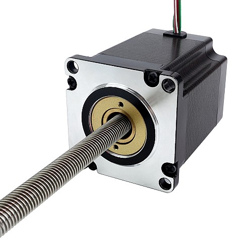 Nema 23 66 mm'lik 2,5 A'lık Bağlayıcı Olmayan Kablo 5,08 mm (0,2") Uzunluk 150 mm Nema 23 66 mm'lik 2,5 A'lık Bağlayıcı Olmayan Kablo 5,08 mm (0,2") Uzunluk 150 mm