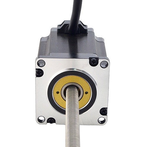 NEMA 23 Sabit Olmayan Acme Lineer Adım Motoru 4.0A 76mm Yığın Vida Bağlantısı 10.16mm (0.4") Bağlantı Uzunluğu 250mm NEMA 23 Sabit Olmayan Acme Lineer Adım Motoru 4.0A 76mm Yığın Vida Bağlantısı 10.16mm (0.4") Bağlantı Uzunluğu 250mm