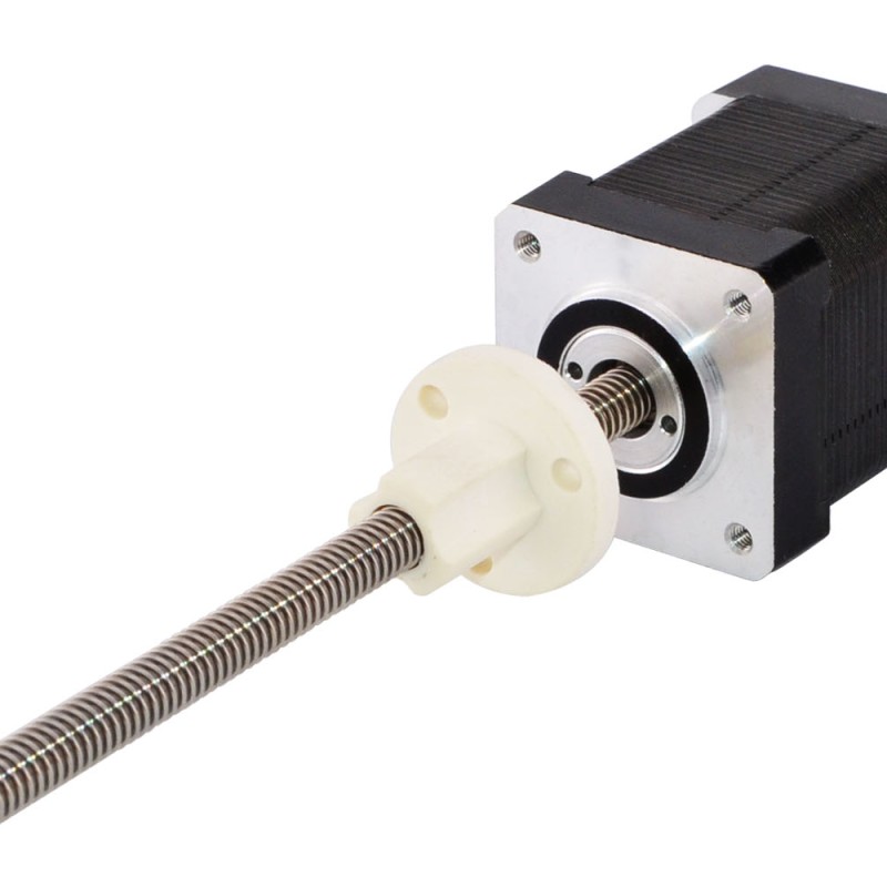 Nema 14 Harici 48mm Yığın 0.91A Kablo 2.4384mm (0.096") Uzunluk 250mm