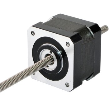 Nema 17 34 mm'lik 1,5 A Kablo, 2,4384 mm (0,096") Uzunluk, 150 mm