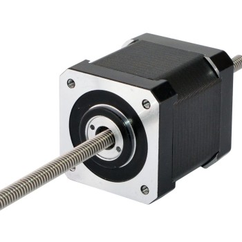 Nema 17 48 mm'lik 2,6 A'lık Bağlayıcı Olmayan Kablo 4,877 mm (0,192") Uzunluk 250 mm
