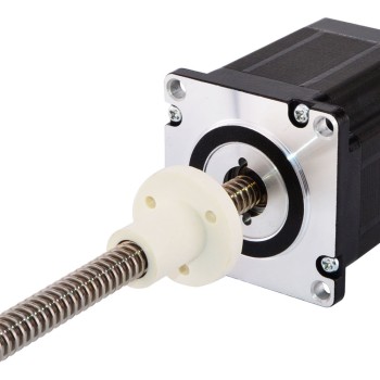 CN Satışta - Nema 23 Harici 66mm Yığın 2.5A Kablo 10.16mm (0.4") Uzunluk 250mm