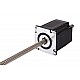 Nema 23 66 mm Yığın 2,5 A Kablo 5,08 mm (0,2") Uzunluk 250 mm