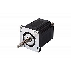 Nema 23 66 mm'lik 2,5 A'lık Bağlayıcı Olmayan Kablo 10,16 mm (0,4") Uzunluk 150 mm