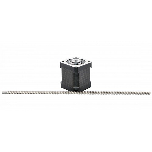 Nema 17 48 mm'lik 1,3 A'lık Bağlayıcı Olmayan Kablo 4,877 mm (0,192") Uzunluk 250 mm