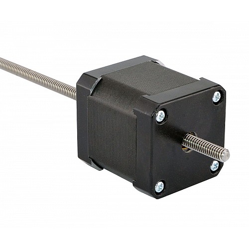 Nema 17 48 mm'lik 2,6 A'lık Bağlayıcı Olmayan Kablo 4,877 mm (0,192") Uzunluk 250 mm