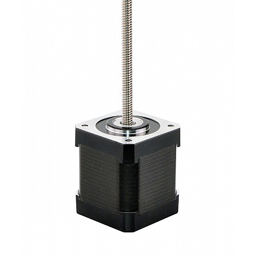 Nema 17 48 mm'lik 2,6 A'lık Bağlayıcı Olmayan Kablo 4,877 mm (0,192") Uzunluk 250 mm