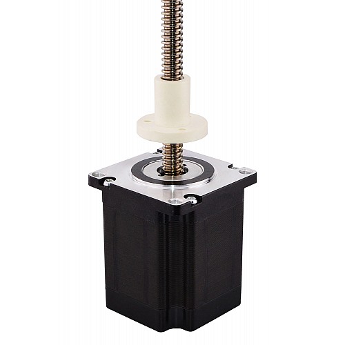 CN Satışta - Nema 23 Harici 66mm Yığın 2.5A Kablo 10.16mm (0.4") Uzunluk 150mm