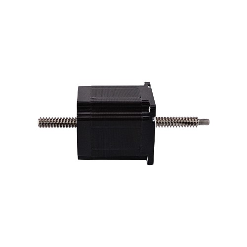 Nema 23 66 mm'lik 2,5 A'lık Bağlayıcı Olmayan Kablo 10,16 mm (0,4") Uzunluk 150 mm