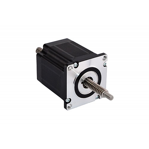 Nema 23 66 mm'lik 2,5 A'lık Bağlayıcı Olmayan Kablo 10,16 mm (0,4") Uzunluk 150 mm